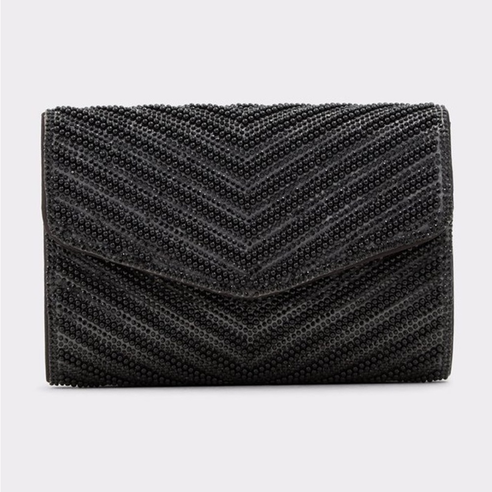 Aldo Women's Denadda Black Polyester Clutch